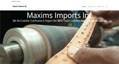 Desktop Screenshot of maximsimports.com